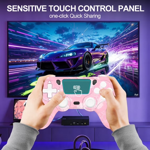 Wireless Controller Bluetooth Gamepad for PlayStation4 PS4 Multi-color