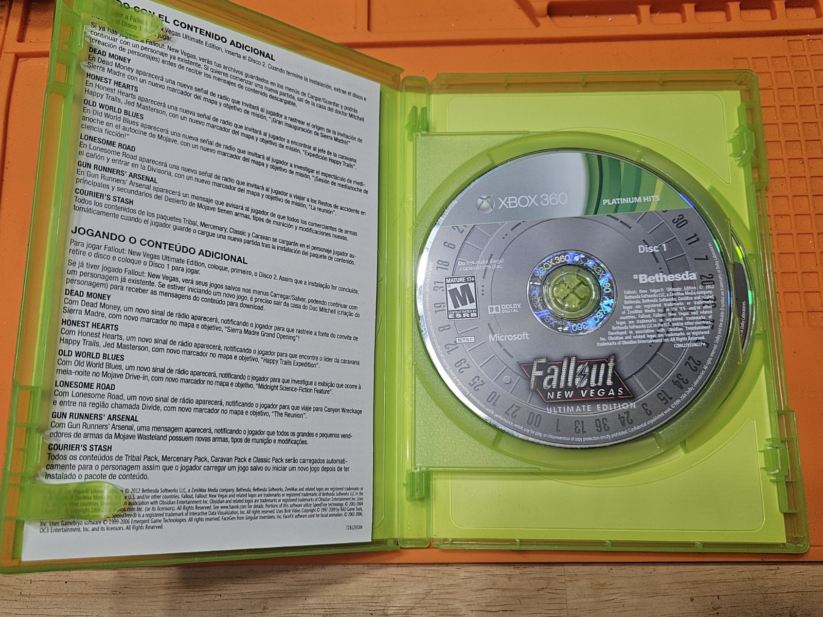 Fallout: New Vegas Ultimate Edition (Xbox 360) Complete, Tested and Works!