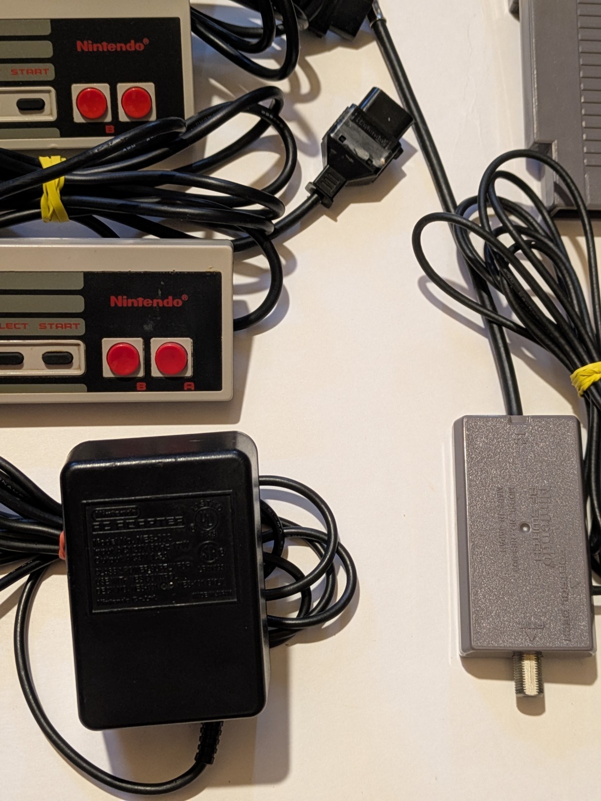 Nintendo NES-101 TOP LOADER Bundle & Super Mario 1, 2 & 3 *Everything Tested*
