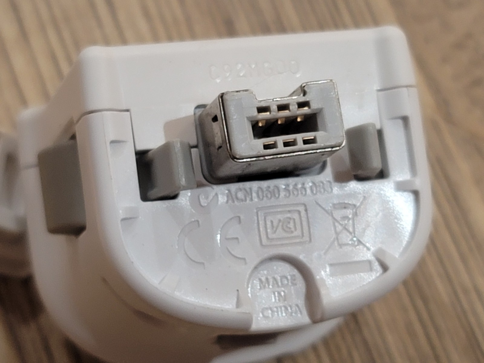 Nintendo Wii Motion Plus Adapter Motion With Sleeve White