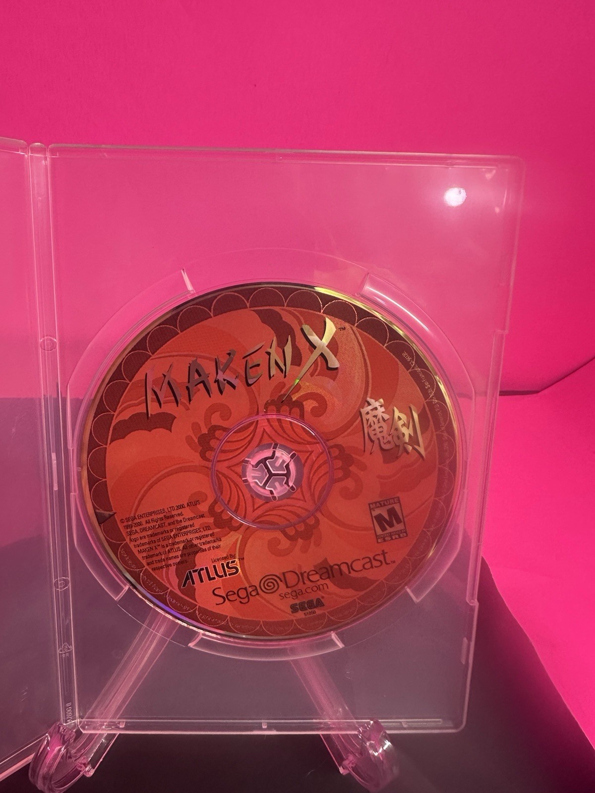 Maken X (Sega Dreamcast) Game Disc Only Tested Working L@@K