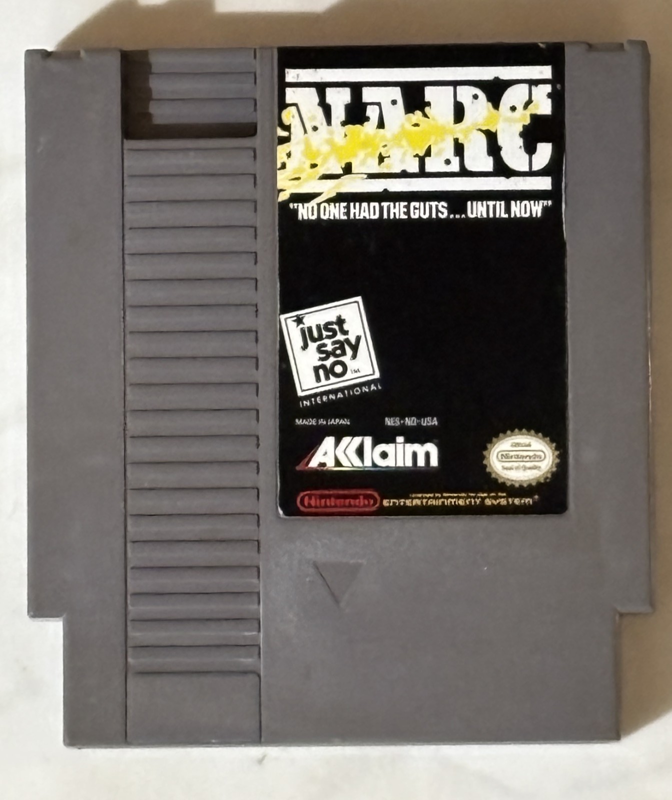 Nintendo NES Instruction Manual N.A.R.C.