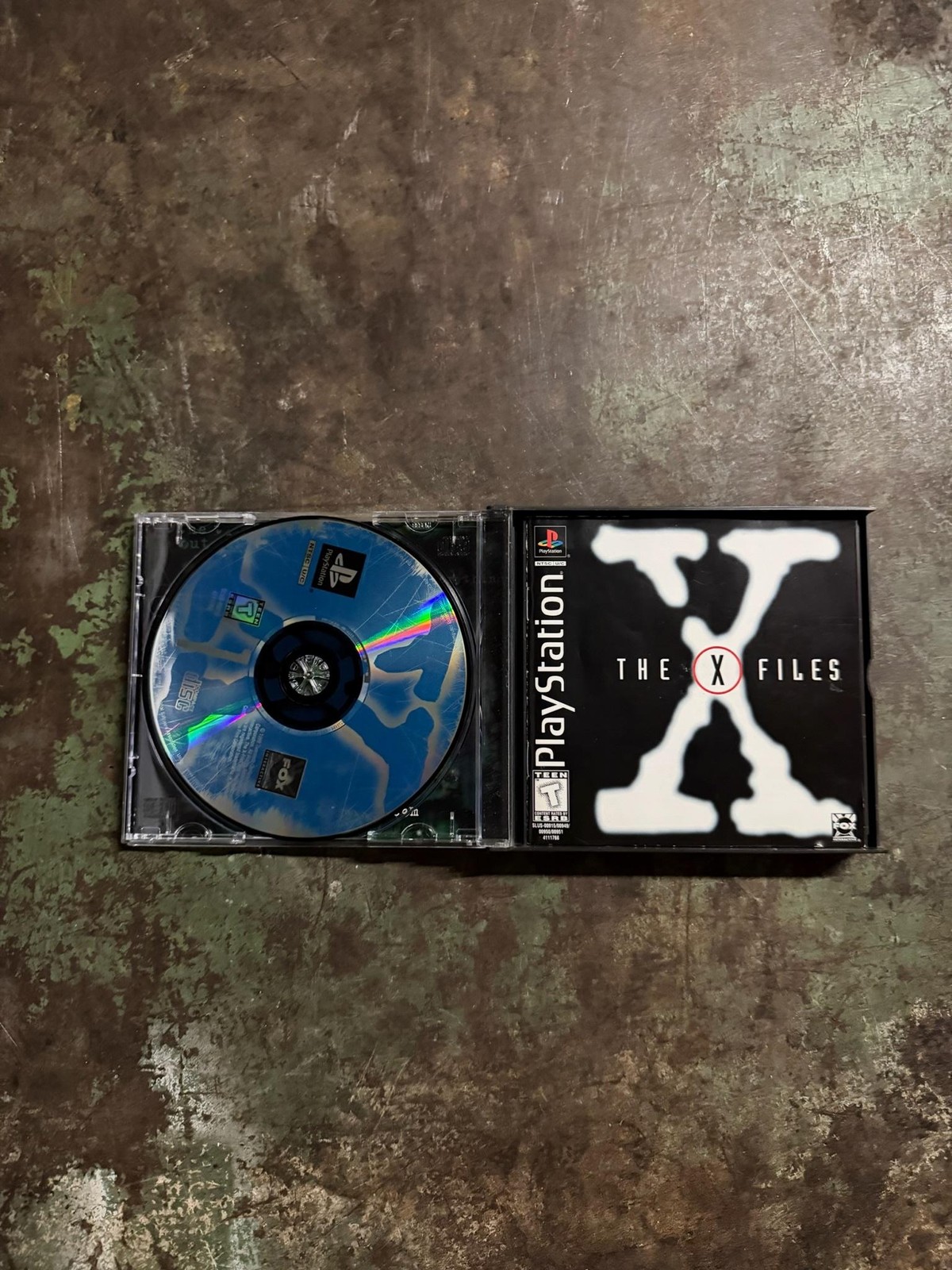 The X-Files PlayStation PS1 Game Fox Interactive 1998 T-Teen NTSC-U/C Case