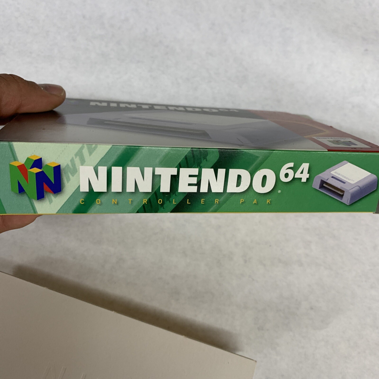 Nintendo 64 N64 Controller Memory Pak Box Box Only