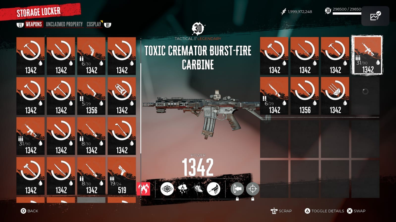 2 Millons Money , weapons mods LV 30 Dead Island 2 ps5, ps4 ( no game)