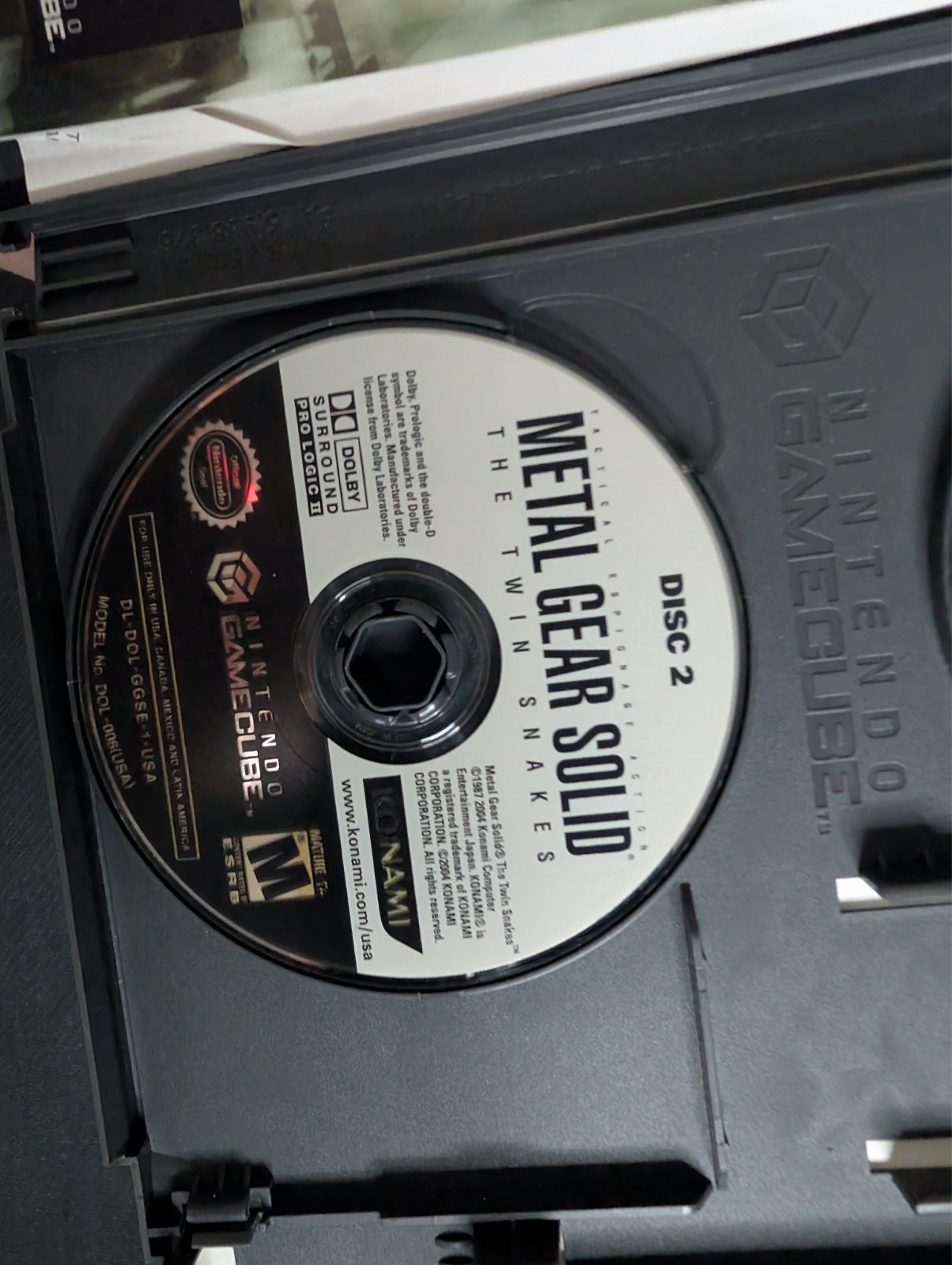 Metal Gear Solid-Twin Snakes CiB Wtih Manual – No Label Shredding/Wobble NTSC/U