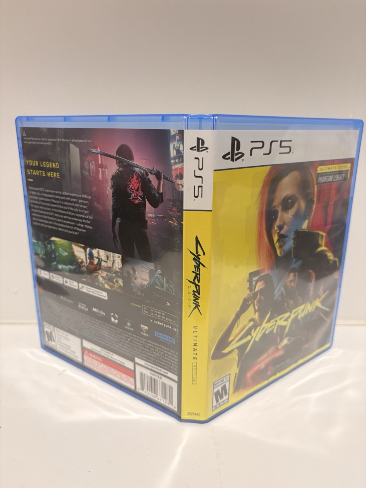 CD Projekt Red Cyberpunk 2077 Ultimate Edition PS5 M Rated NTSC-U/C