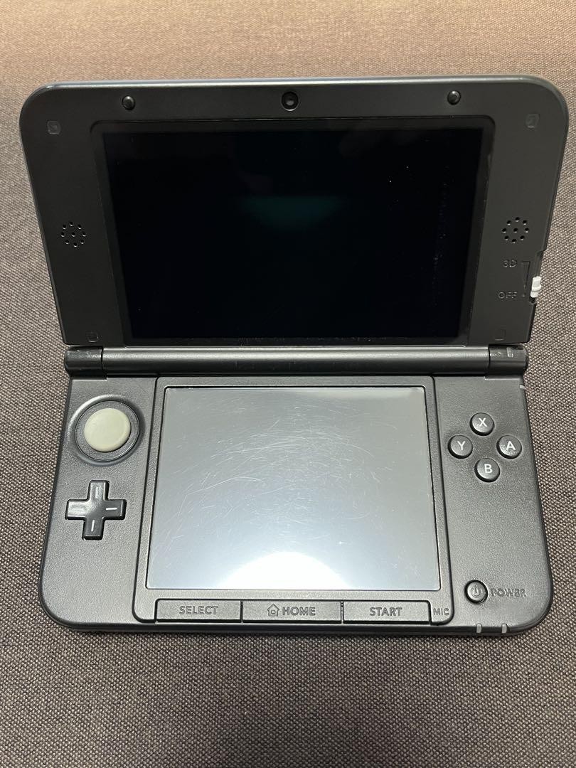 Nintendo 3DS LL Red x Black Body s0618m