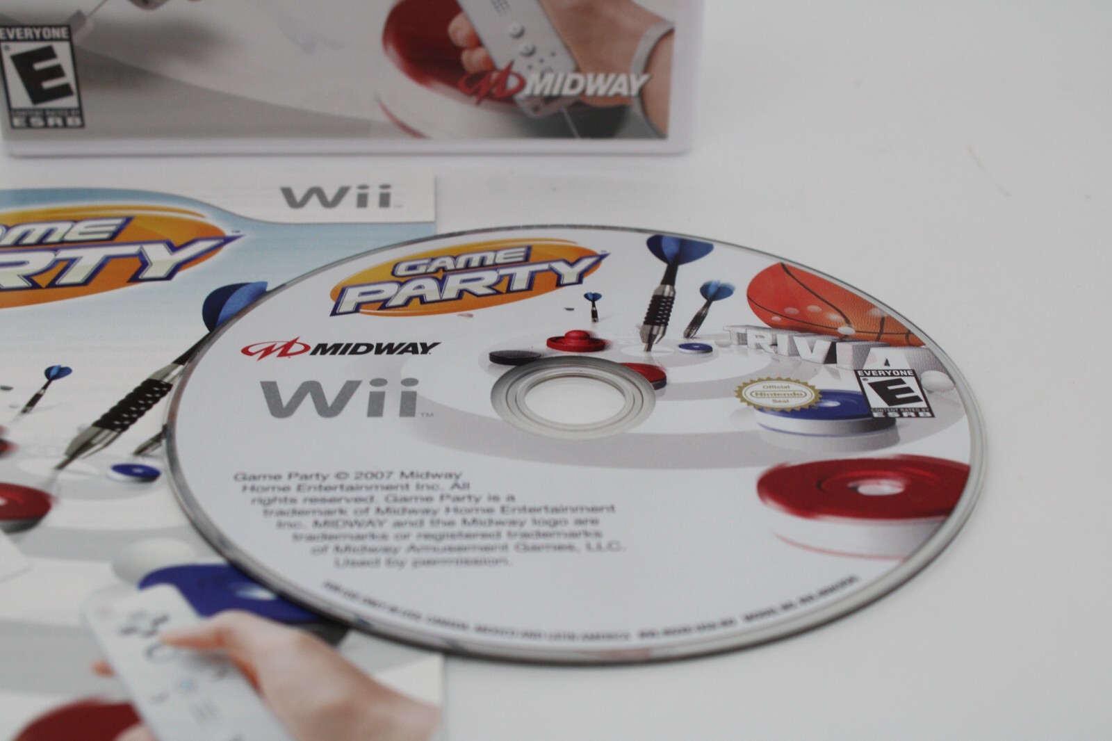 Refurbished Nintendo Wii Game Party 1 Complete CIB Excellent Pristine Mint