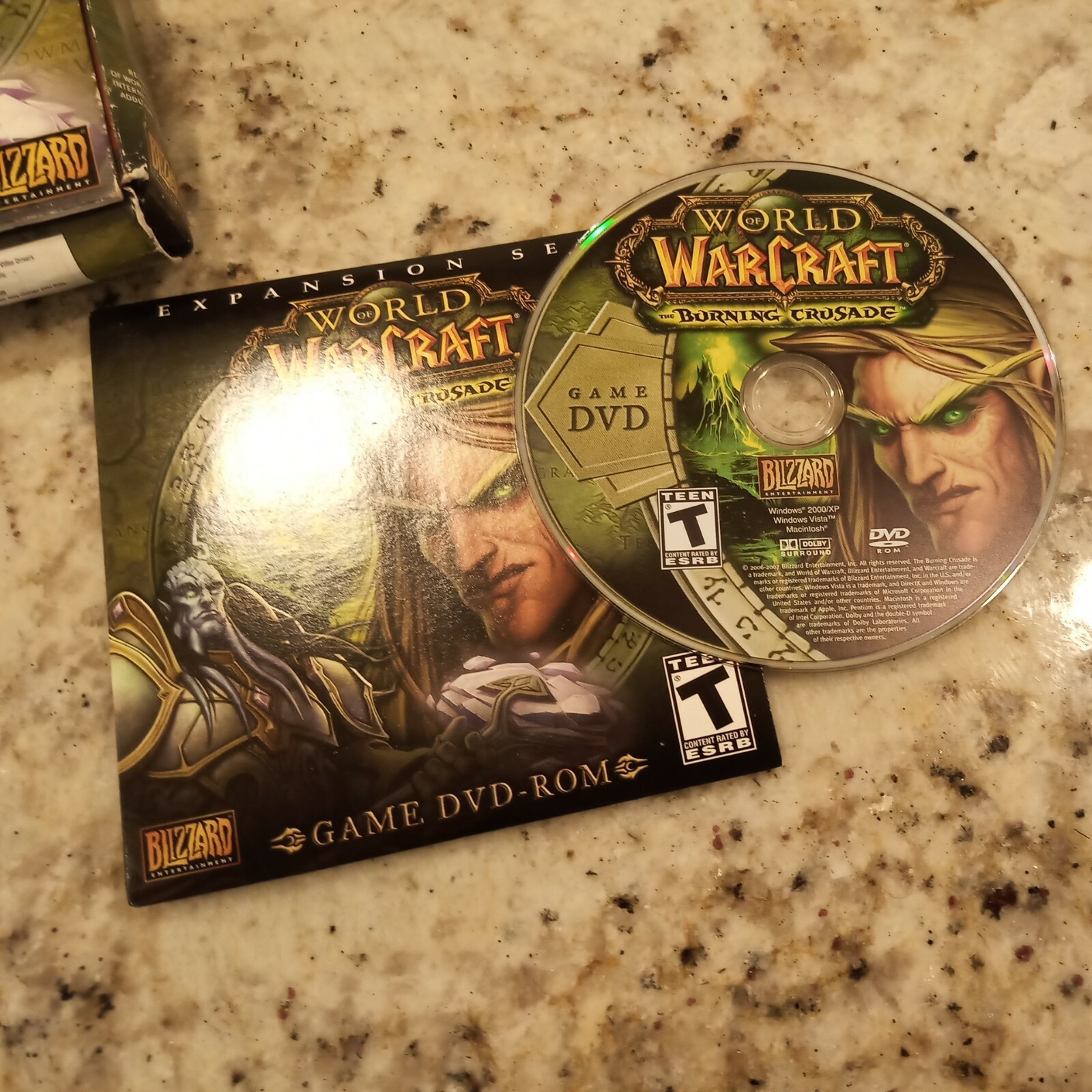 World of warcraft: the burning crusade (pc, 2007) expansion set