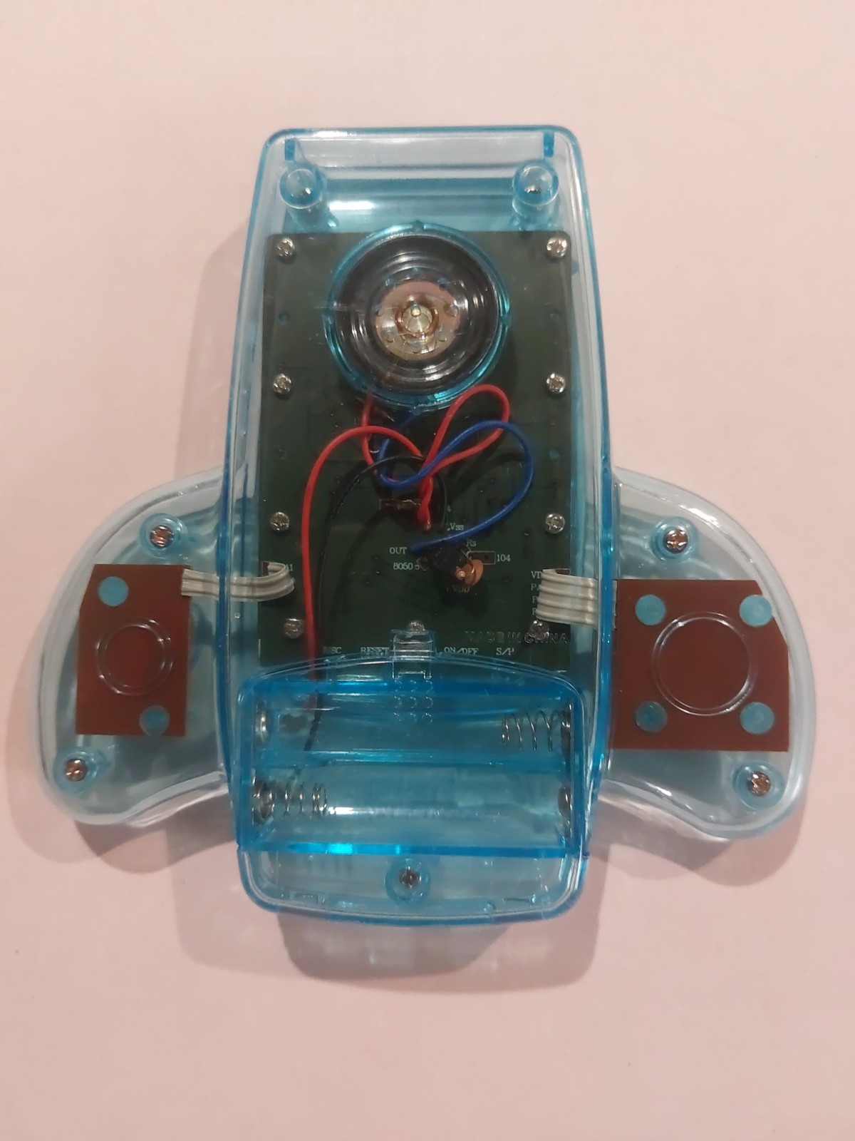 Portable BLUE Pocket Hand Held Electronic Video Game Player 11 Games