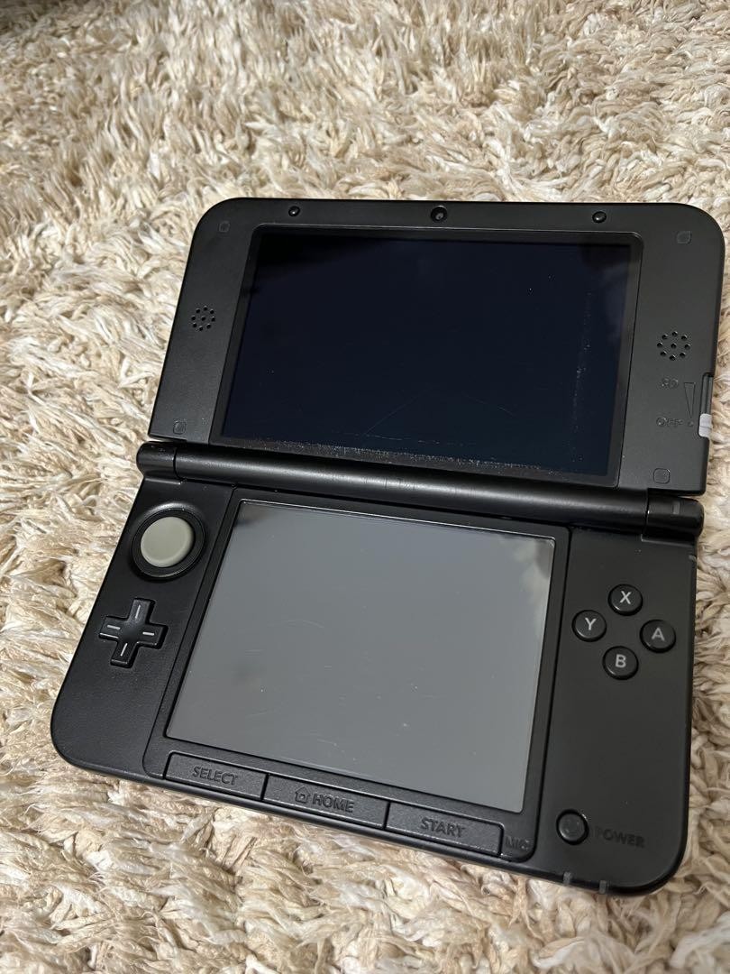 Nintendo 3DS LL Red x Black Body s0618m
