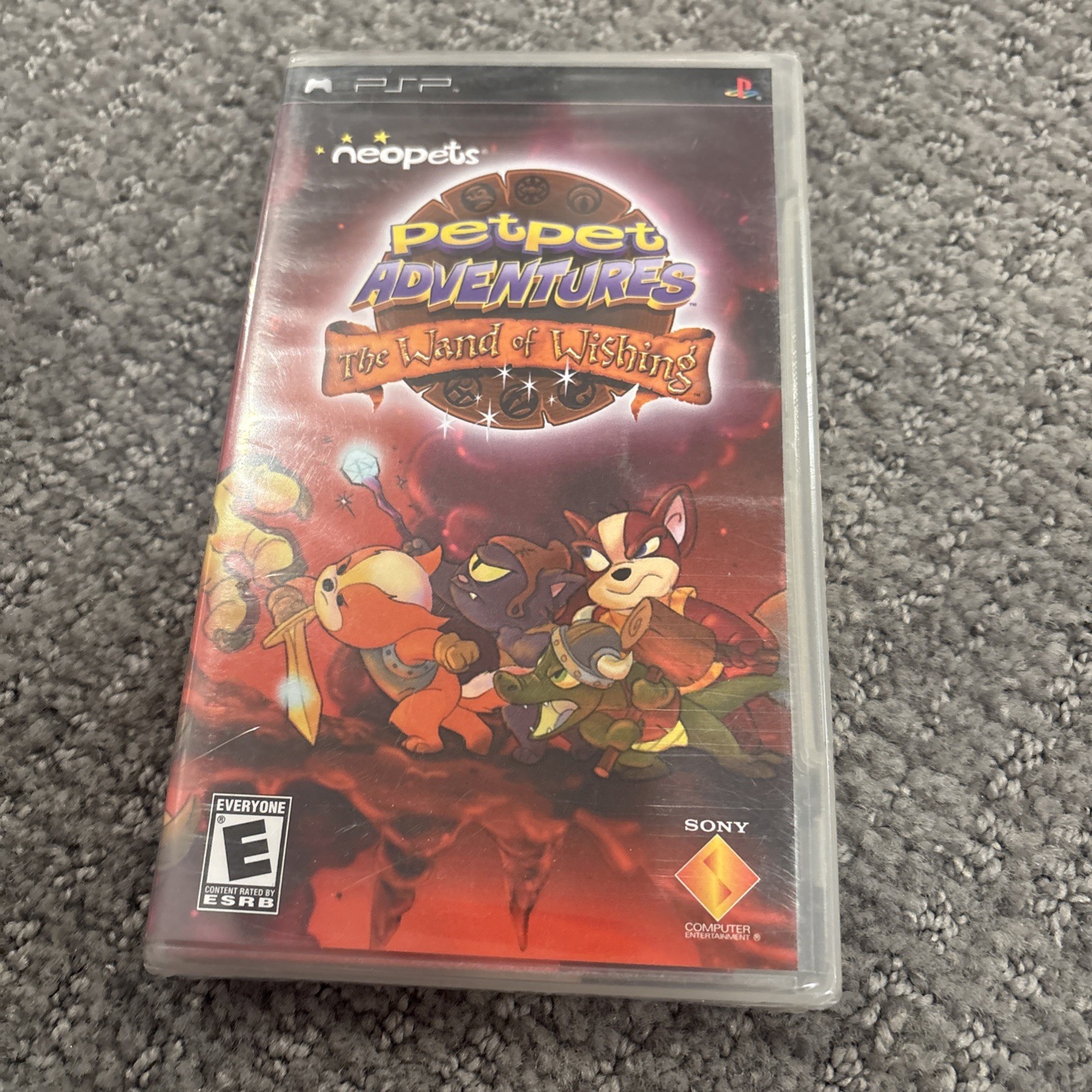 Neopets PetPet Adventures Wand of Wishing – PlayStation Portable New Sealed