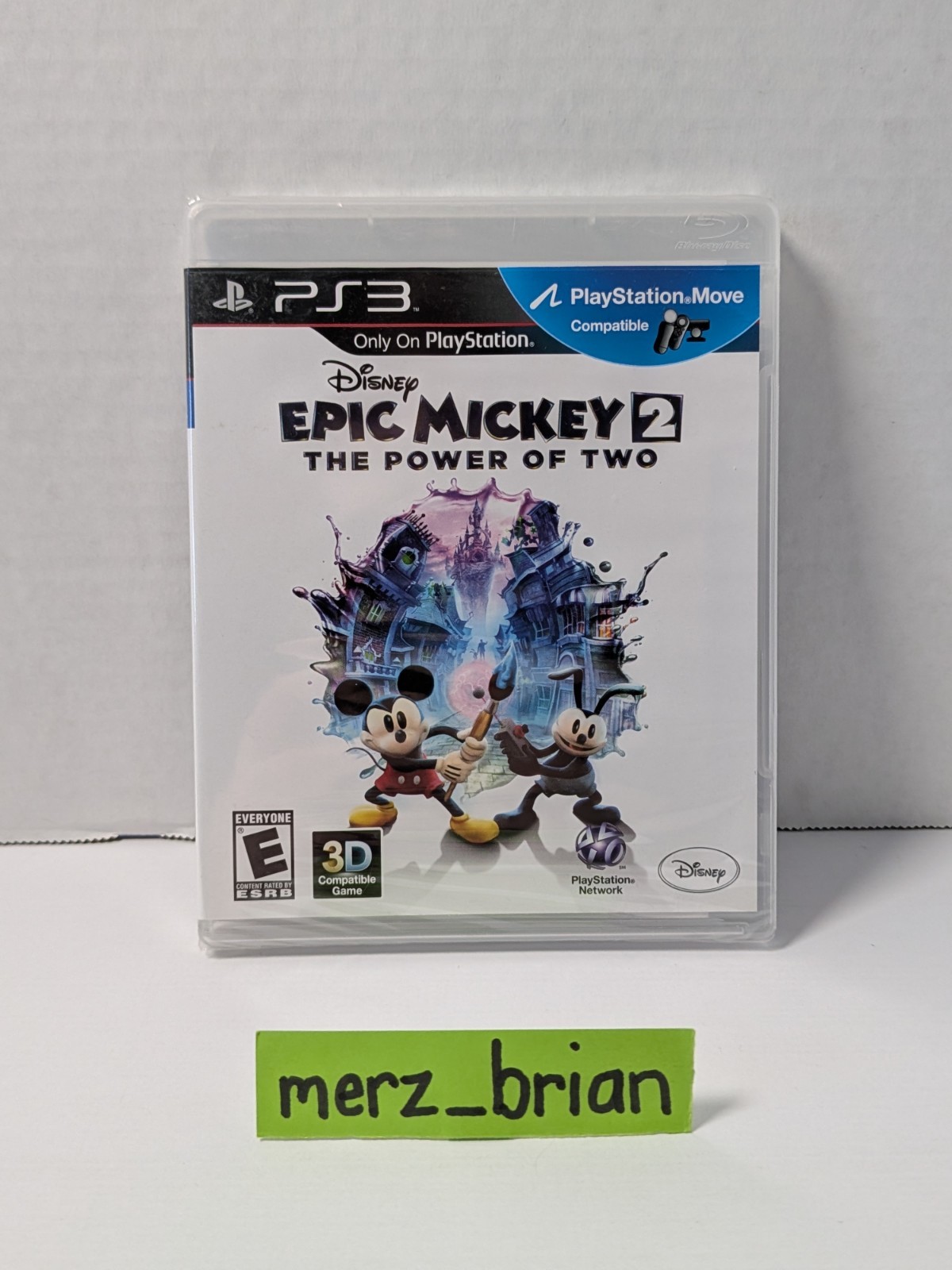 Epic Mickey 2: The Power of Two Sony PlayStation 3 PS3 NTSC, ***NEW + SEALED***