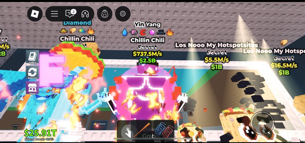Ying Yang Chillin Chilli 737M/s – 🧠Steal A Brainrot ⭐Cheapest/Fastest On eBay!⭐