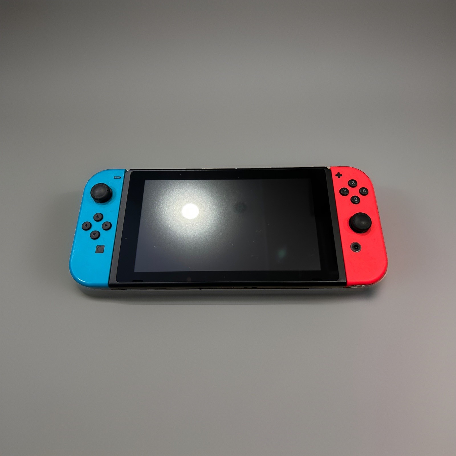 Nintendo Switch HAC-001-01 32GB Console Neon Blue/Red Joy-Con Tested w/ Box