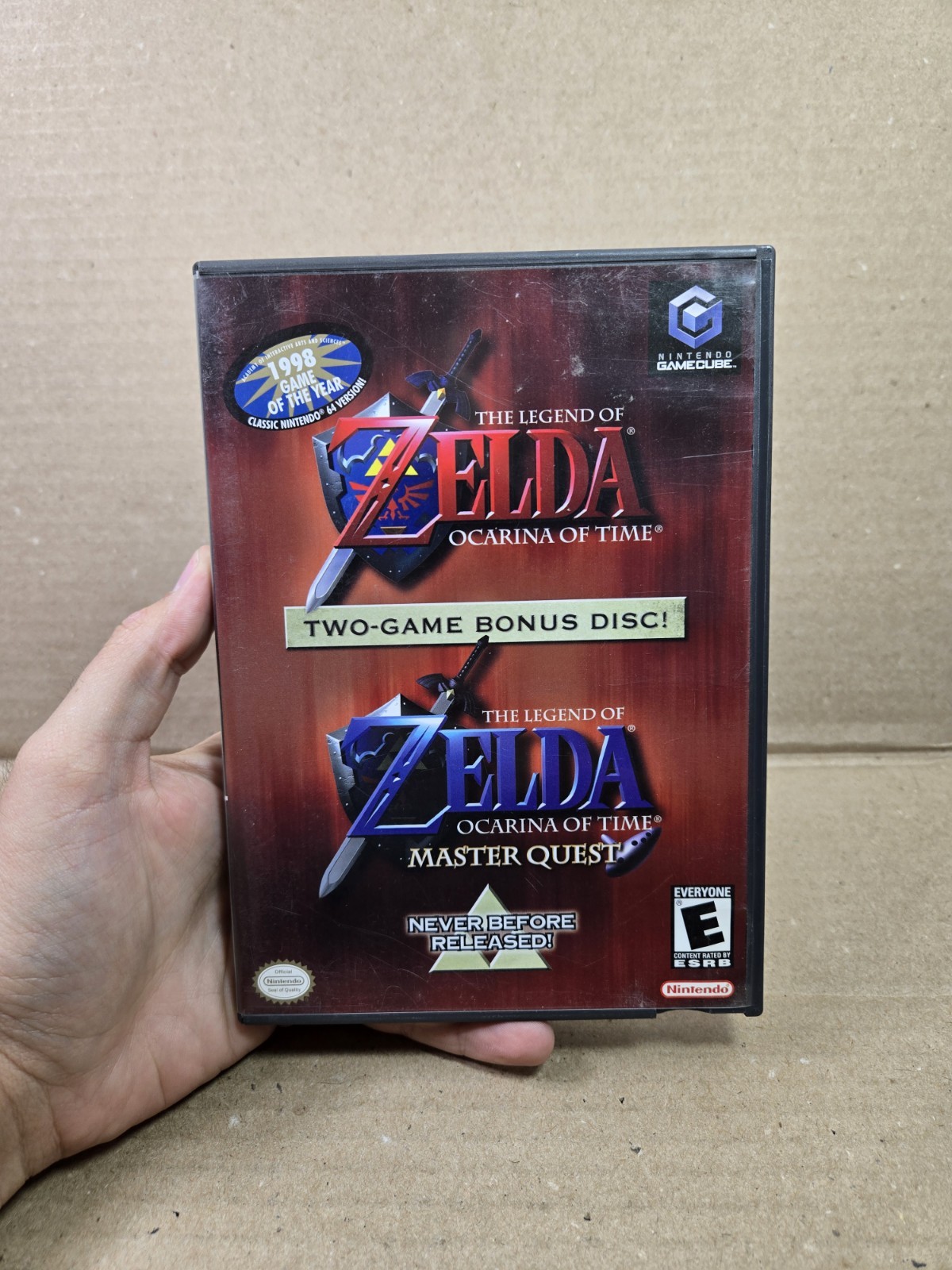 The Legend of Zelda: Ocarina of Time + Master Quest (Nintendo GameCube 2003)