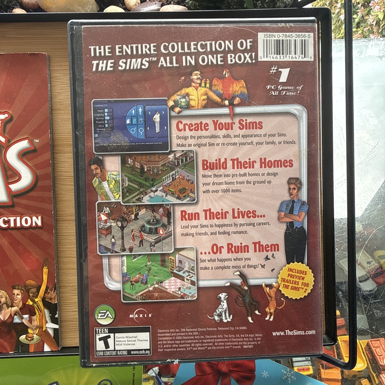 The Sims Complete Collection 2005 EA PC CDROM 4 Discs Manual Sticker Inserts CIB