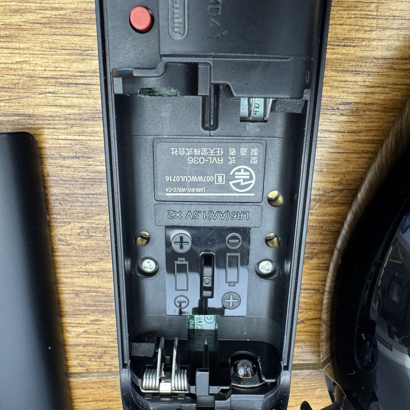 Nintendo Wii RVL-036 Motion Plus Black Remote Controller w/OEM Nunchuck Tested