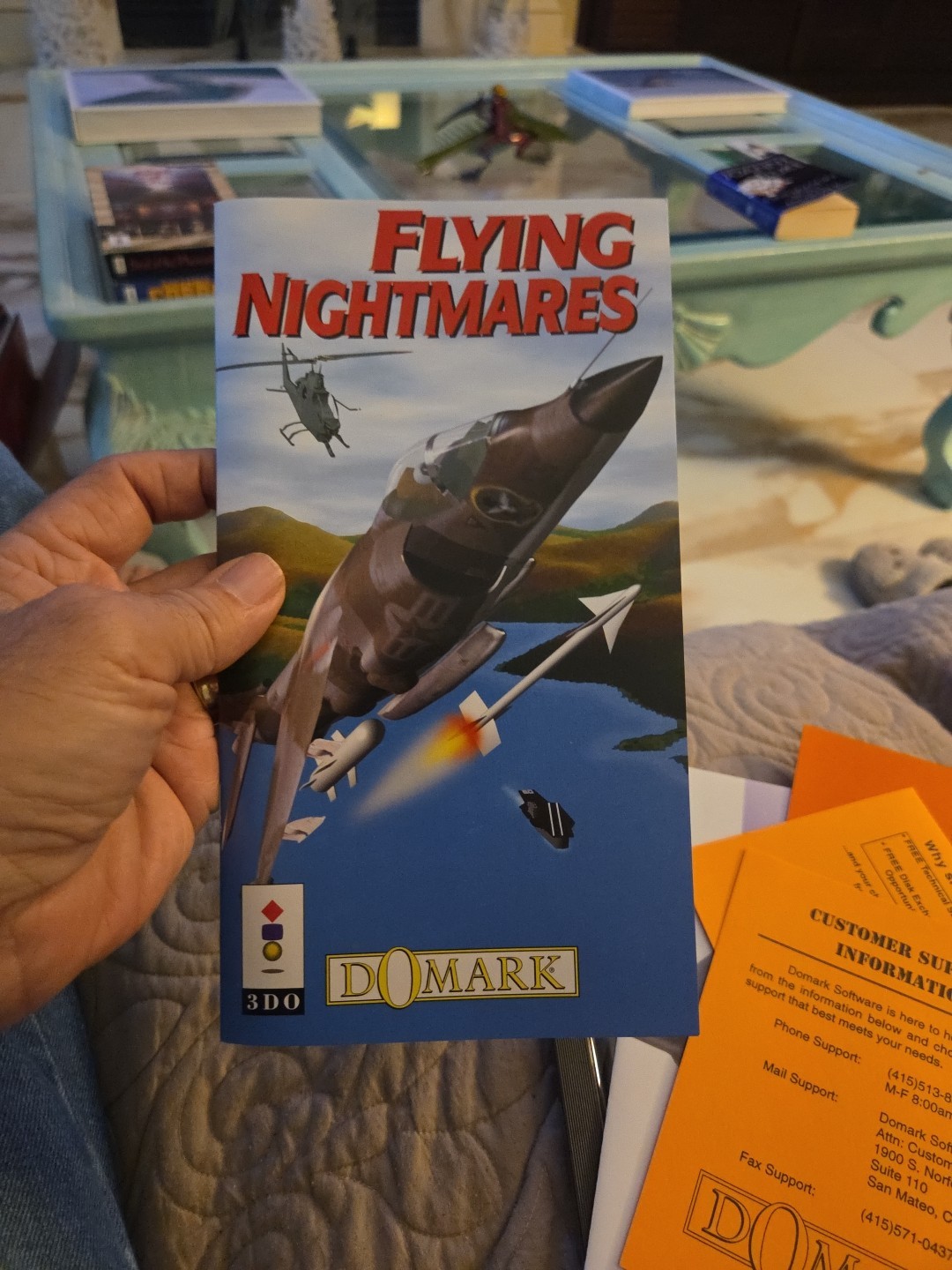 * Flying Nightmares (Panasonic 3DO) Longbox No Manual
