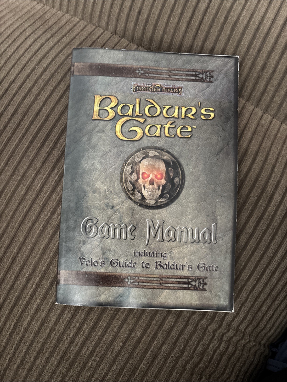 Baldur’s Gate(PC, 1998)5-Disc Set Complete With Case, Manual, Map, Ref.card