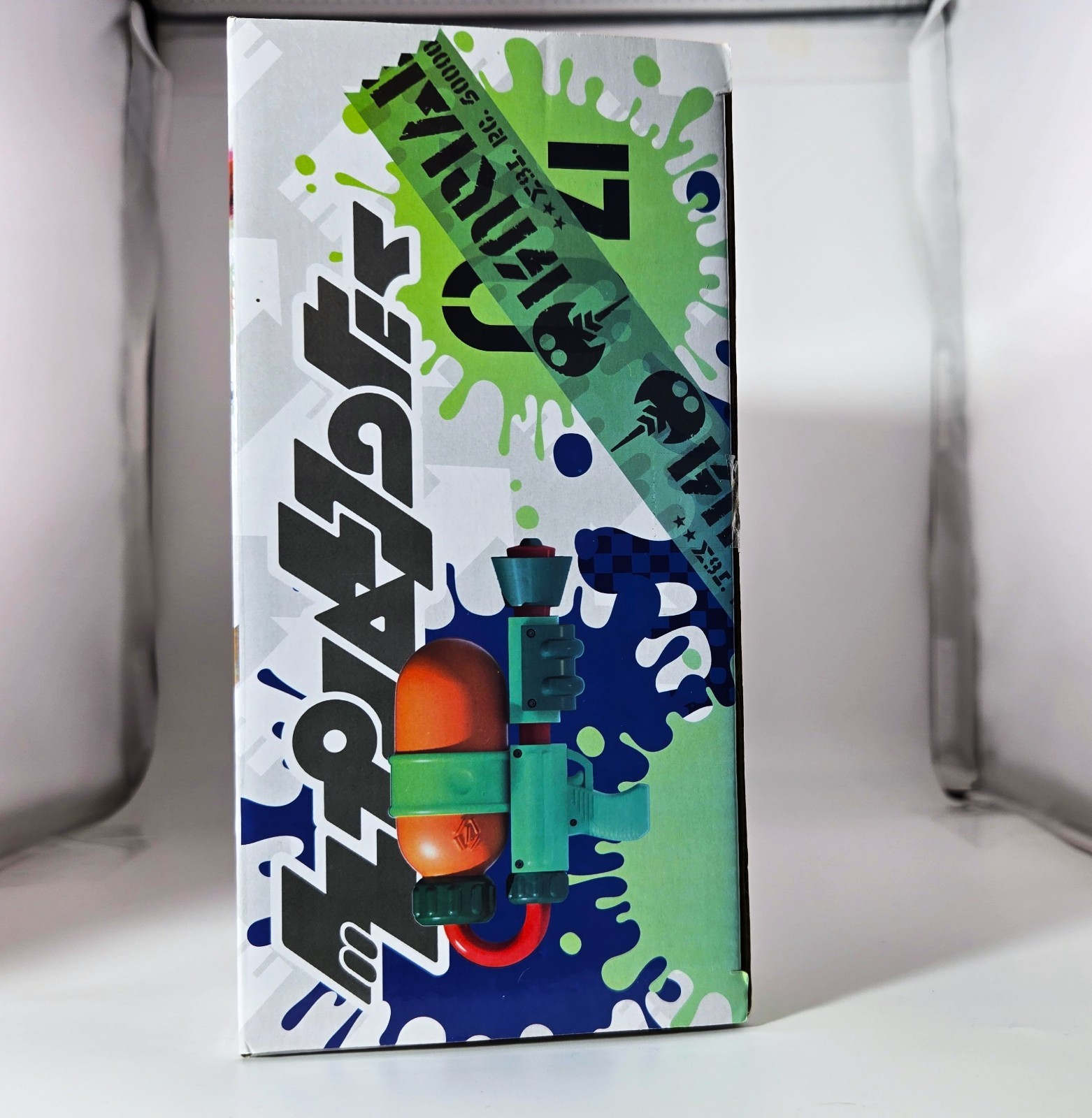 Splatoon Splashooter Water Gun Squirt Pistol Orange Unused Japan Import in Box
