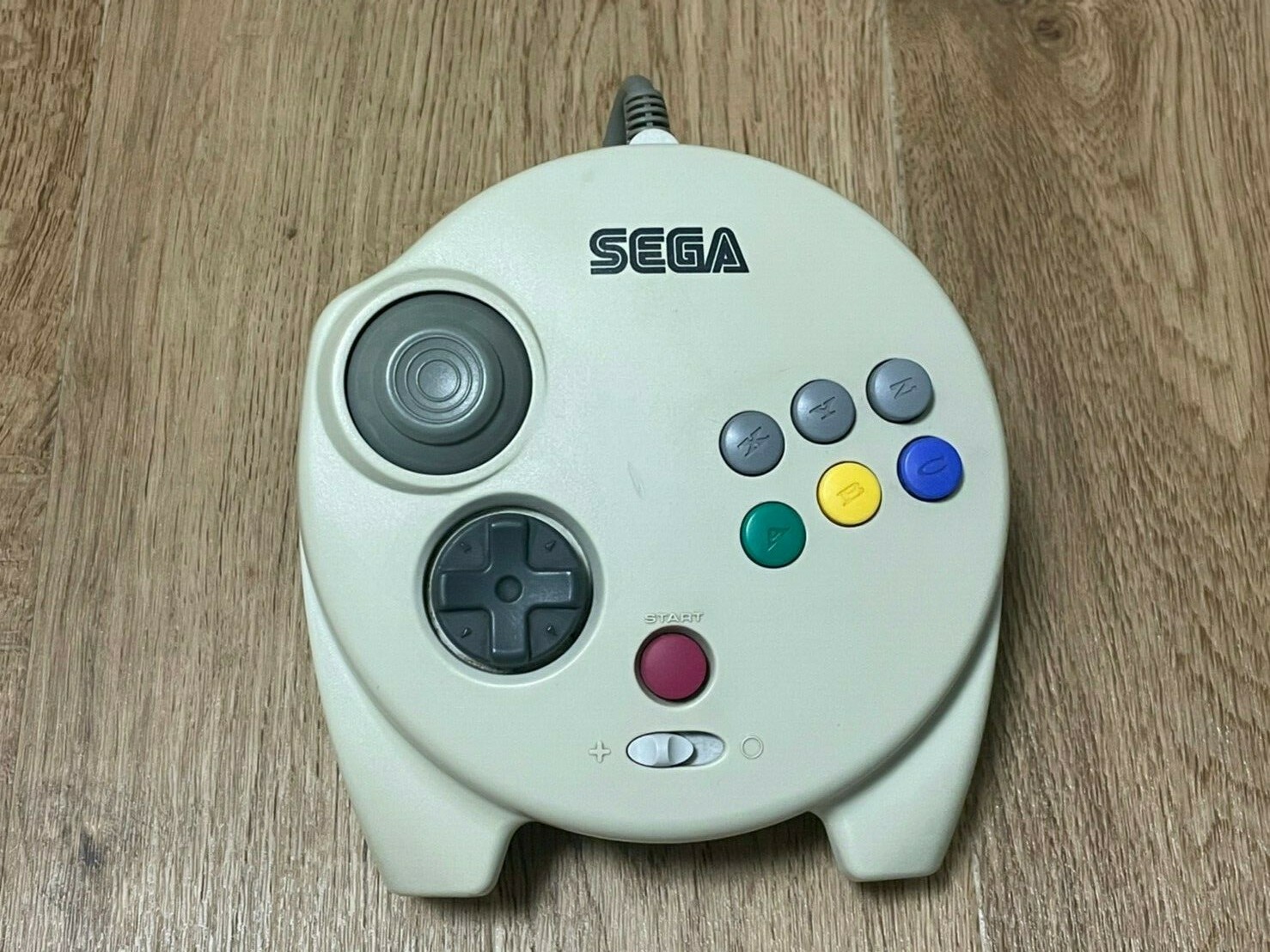 Sega Saturn Official Controller pad HSS-0137 3D multi white japan 2