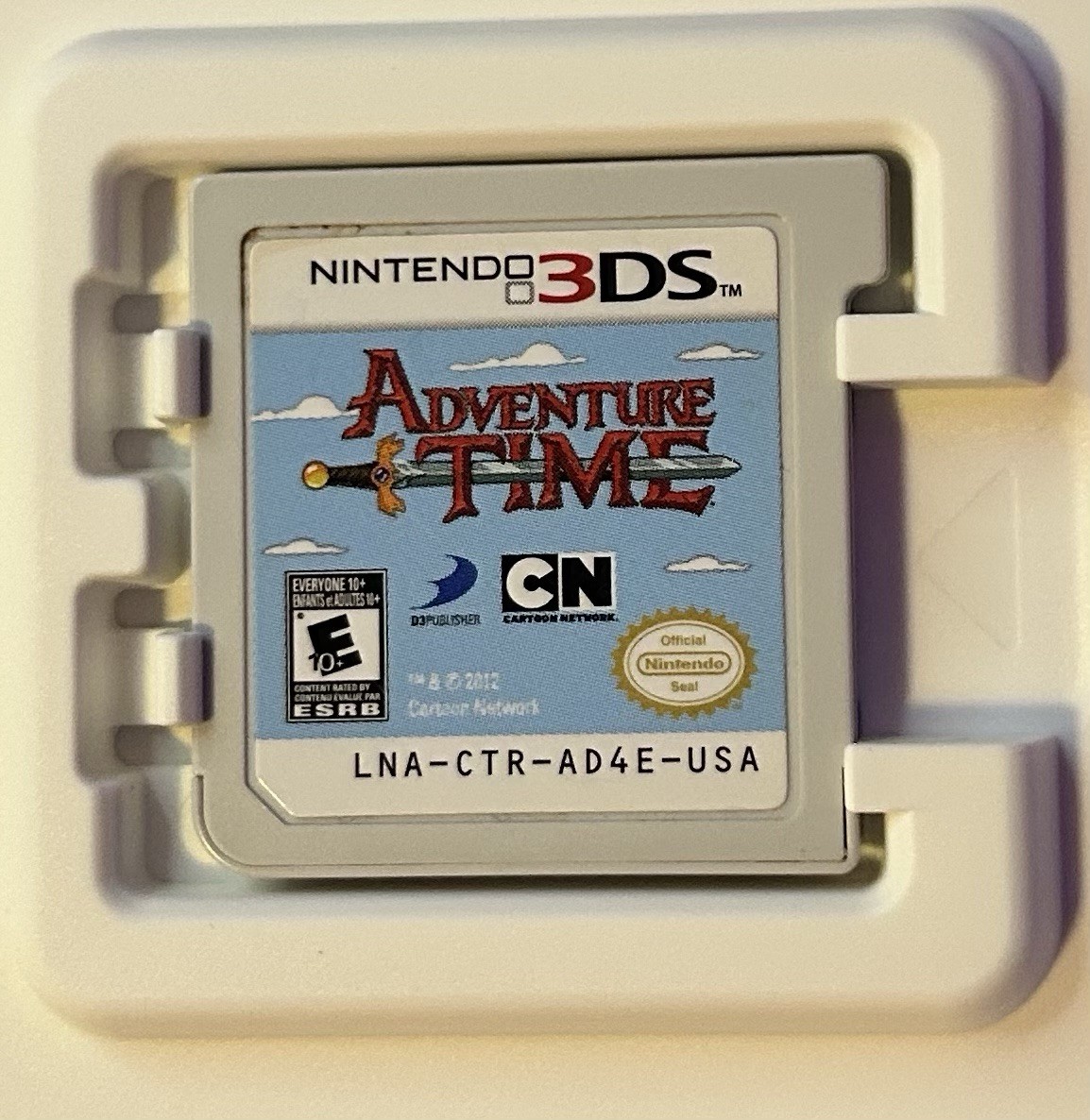 D3Publisher Adventure Time Nintendo 3DS 2012 E10+ Manual Included