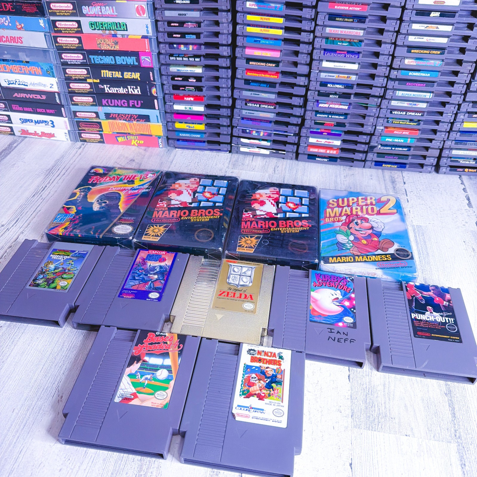 Nintendo NES Game Cartridge Authentic Zelda, Mario Contra etc (Pick your game!)