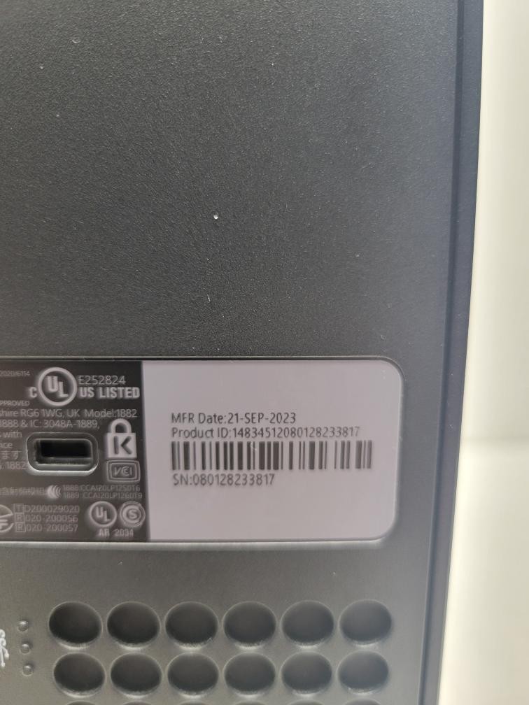 XBOX SERIES X 1TB W/CNTRLR &PWR (P16034303)