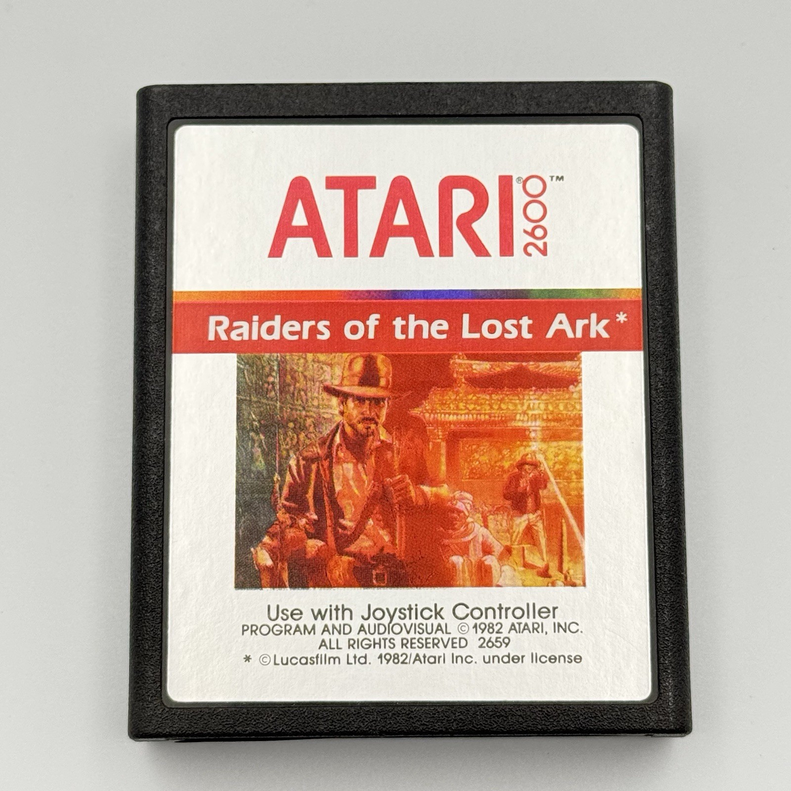 Raiders of the Lost Ark (Atari 2600) CIB Complete with Manual – Tested & Working