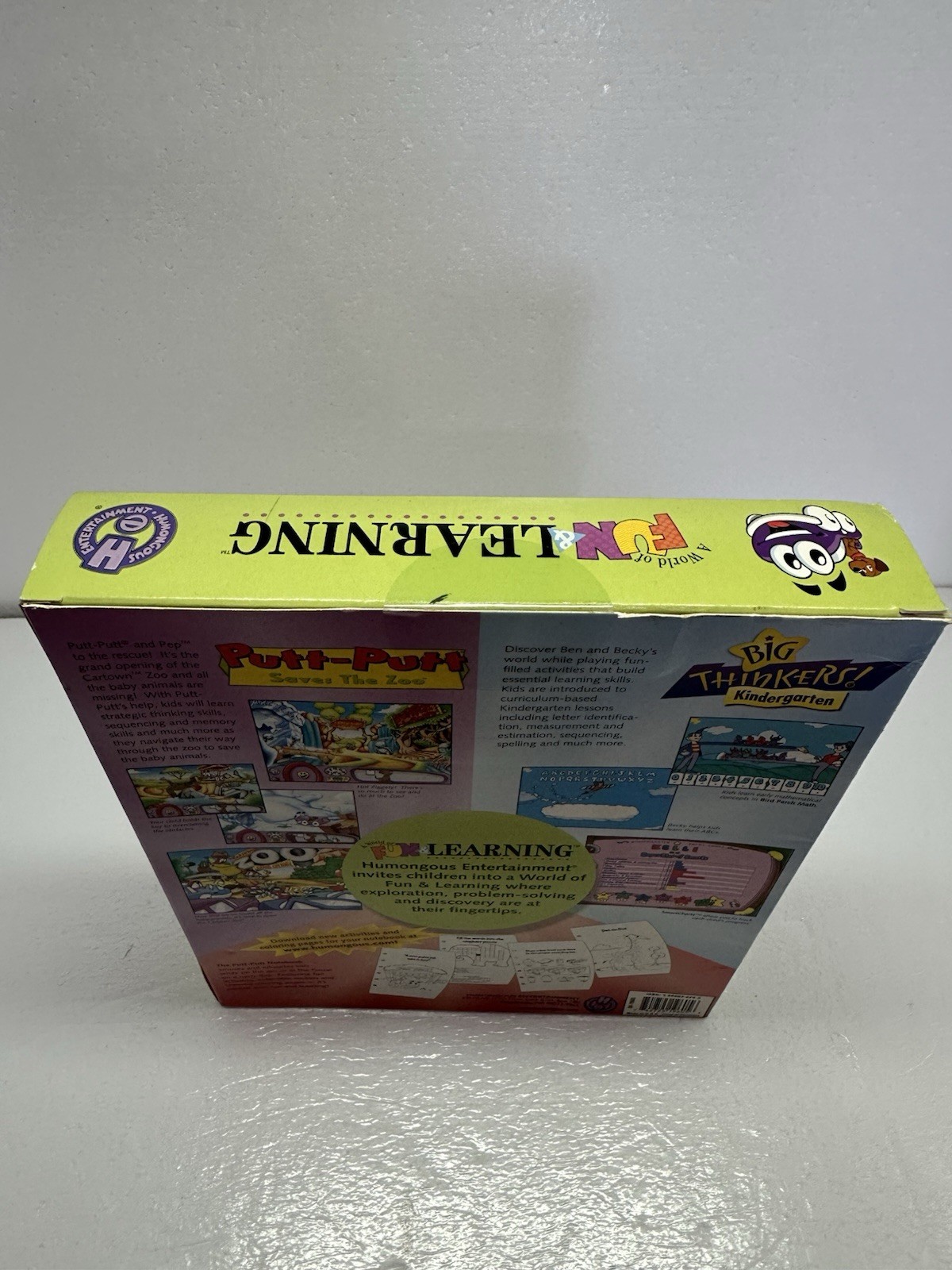 World of Fun & Learning: Kindergarten Edition (Windows/Mac, 2000)