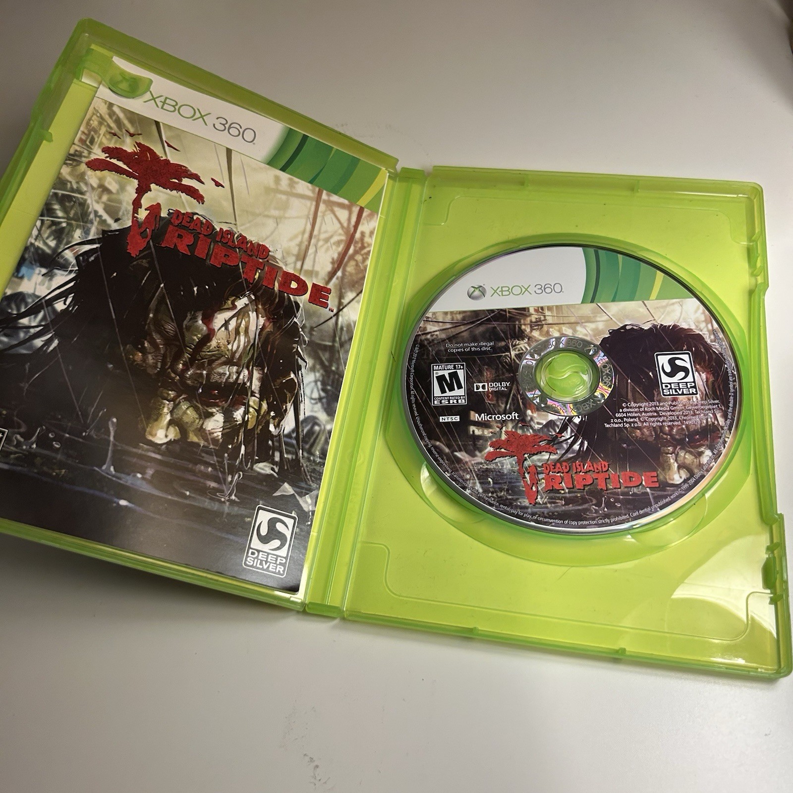 Dead Island: Riptide Microsoft Xbox 360 2013 CIB Complete