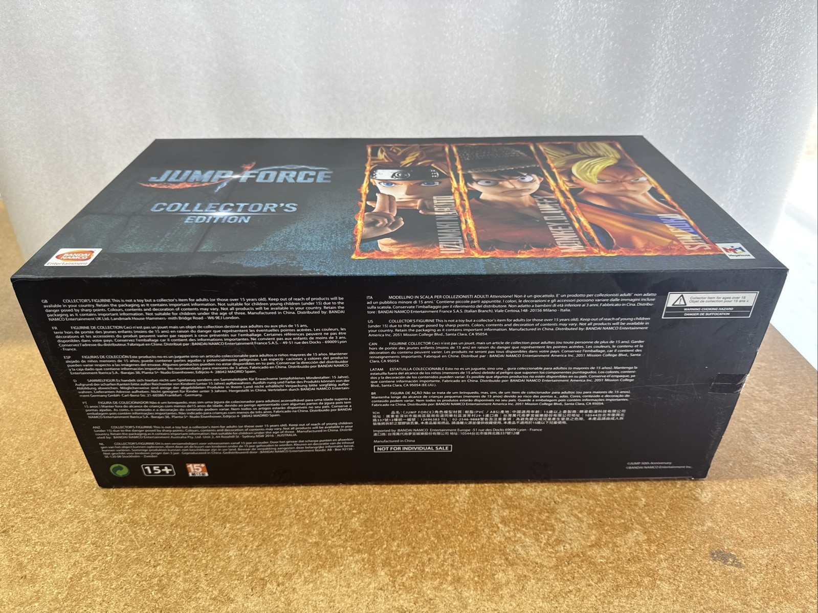 *Statue Only, No Game* Jump Force Collector’s Edition Goku Naruto & Luffy Figure