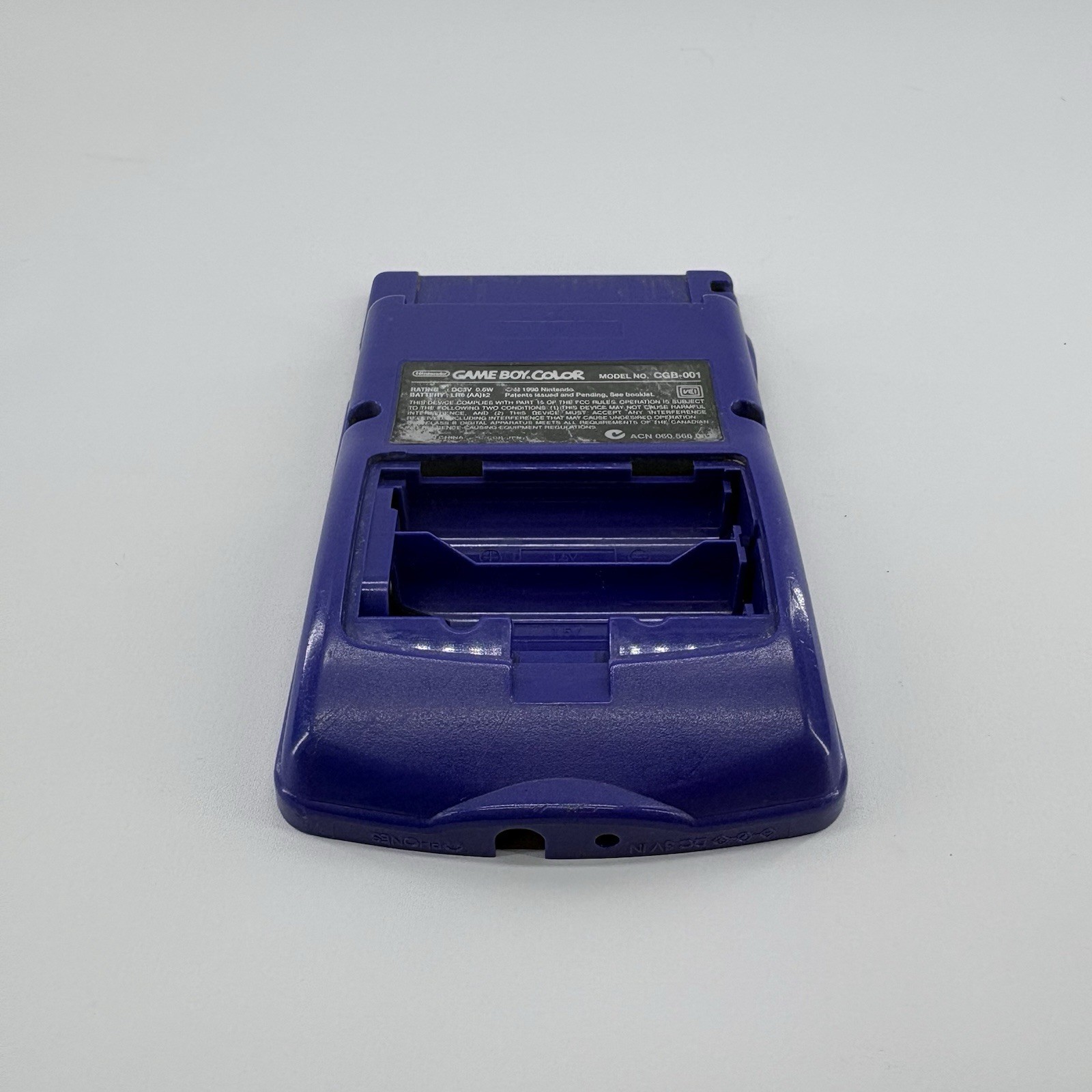 Nintendo Game Boy Color Grape Purple Shell CGB OEM SHELL ONLY + SCREEN PROTECTOR