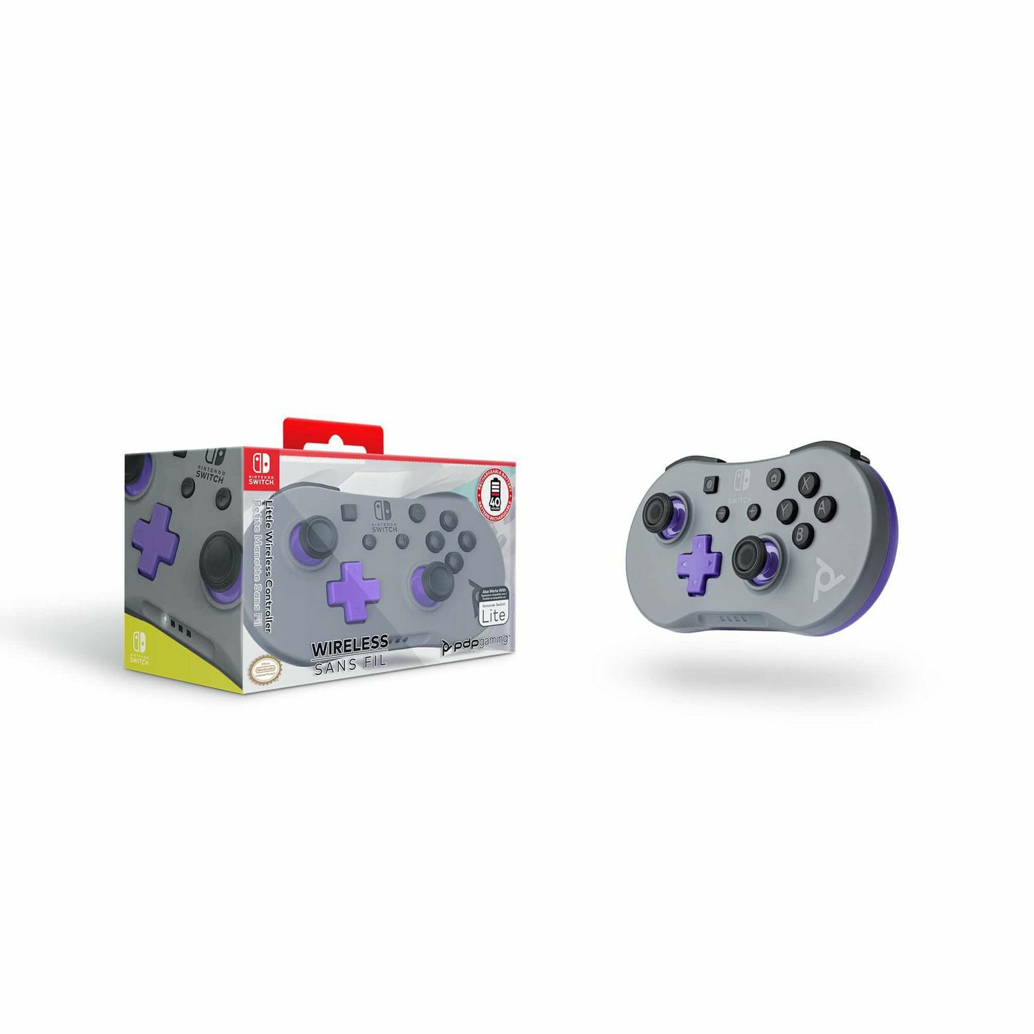 PDP Gaming *OFFICIAL* Bluetooth Little Wireless Controller (Nintendo Switch) New