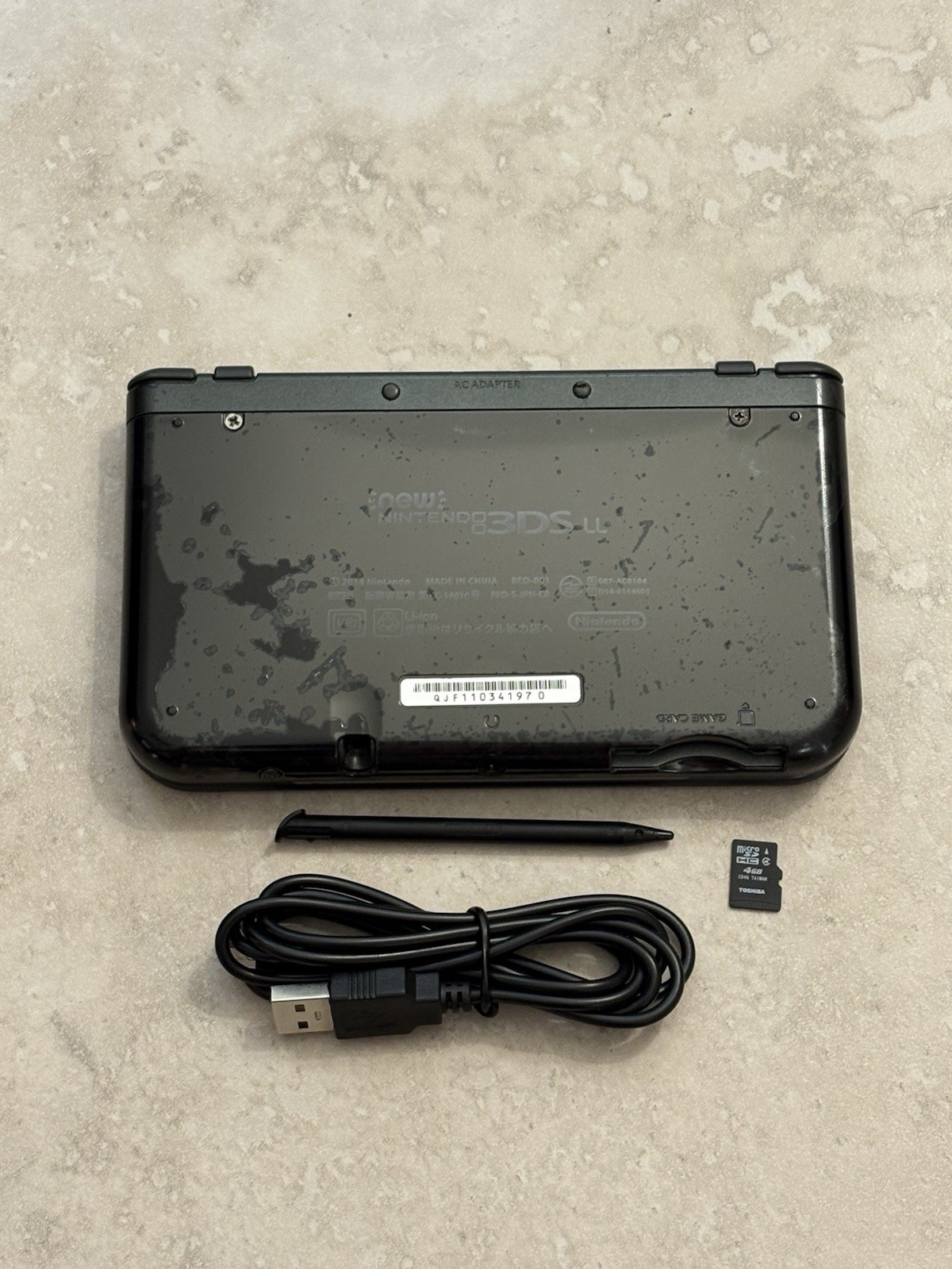 New Nintendo 3DS LL XL Metallic Black Region Free USA Seller
