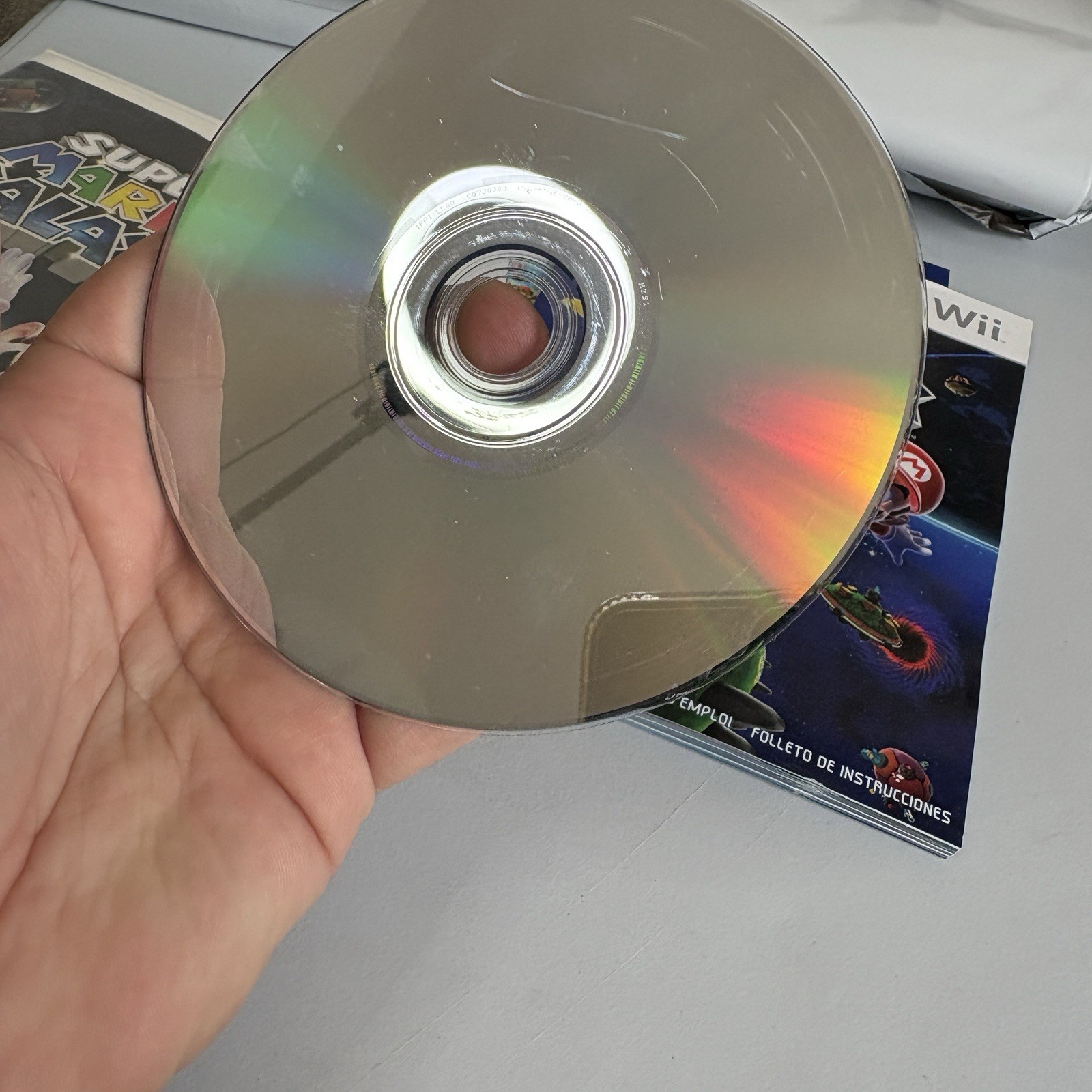 Super Mario Galaxy Nintendo Wii Game Tested & Complete 2007 Working