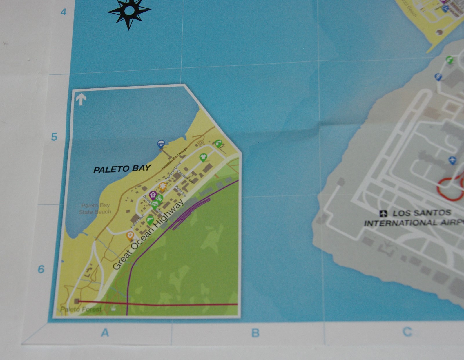 XBOX 360 PS3 PS4 PS5 ✔ GTA GRAND THEFT AUTO 5 V LOS SANTOS MAP ONLY