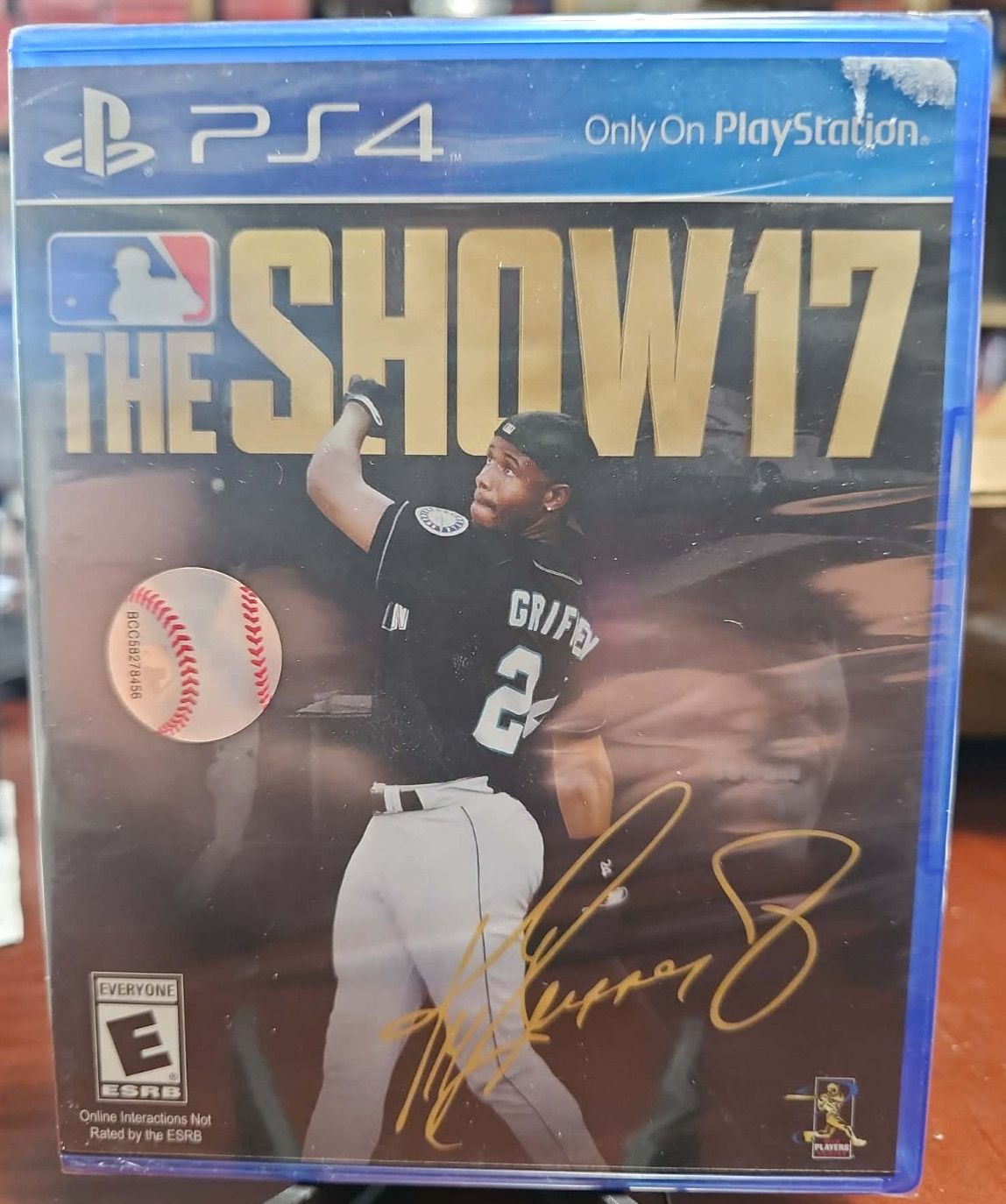 MLB: The Show 17 Playstation 4 PS4 – Ken Griffey Cover Art – New Sealed