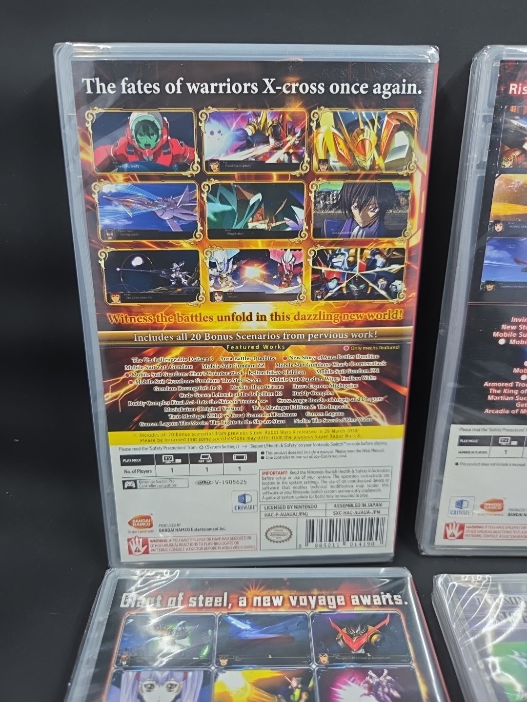 Super Robot Wars X + T + V + Y – Nintendo Switch – Brand New | Factory Sealed