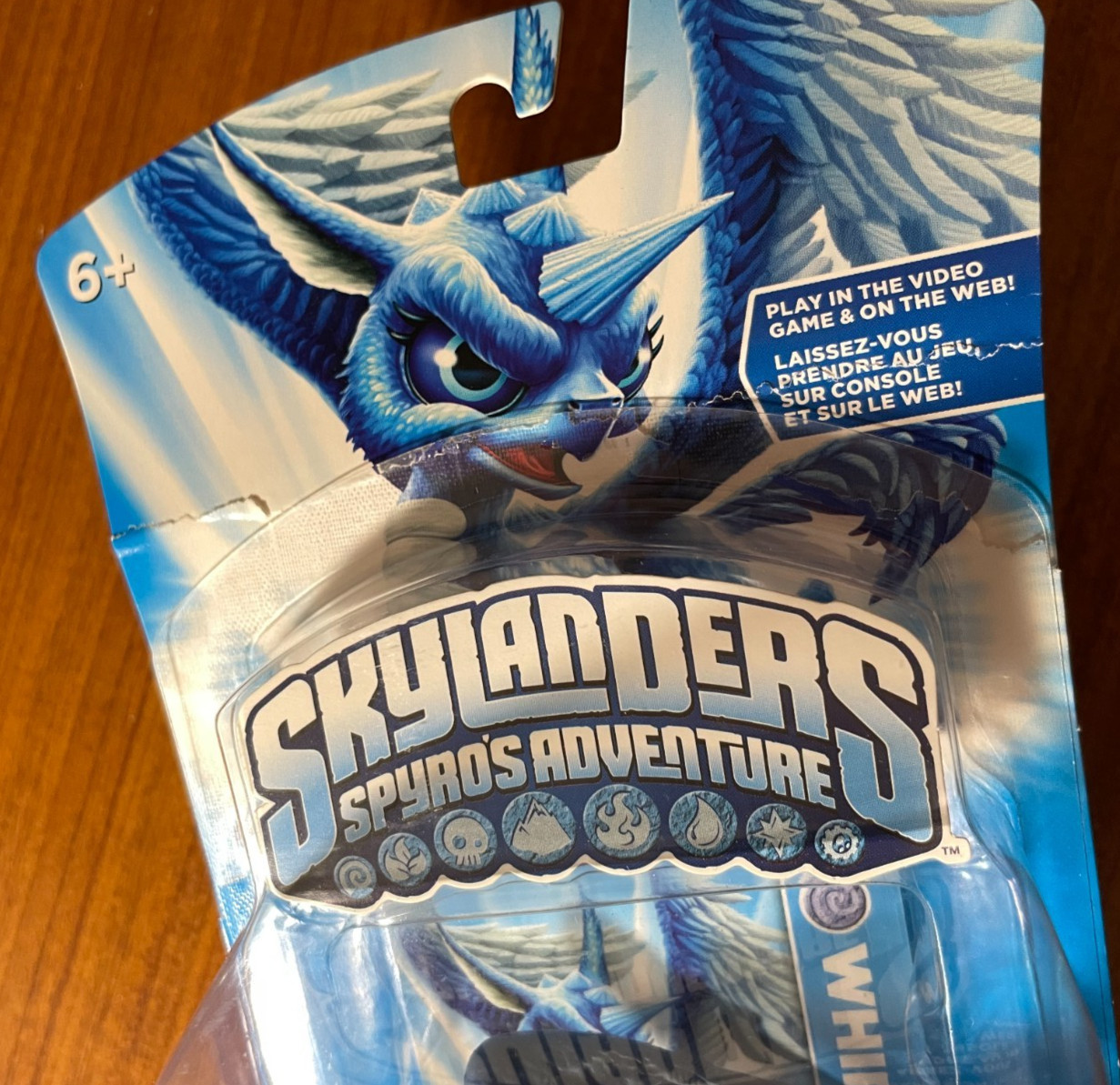 Skylanders Spyro’s Adventure WHIRLWIND Series 1 Action Figure 2011 Damaged Box
