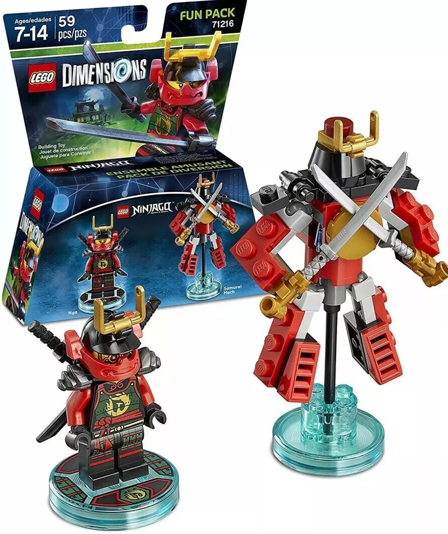 LEGO Dimensions FUN PACK Ninjago NYA girl 71216 NEW Game Minifigures Lot