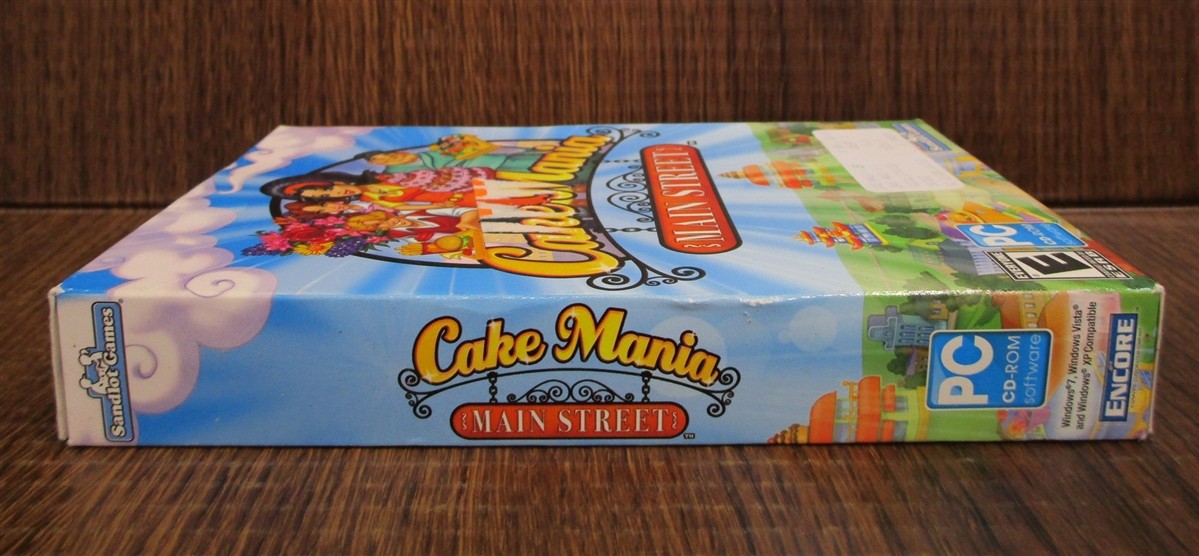 Video Game PC Cake Mania 5 Main Street NEW SEALED BOX