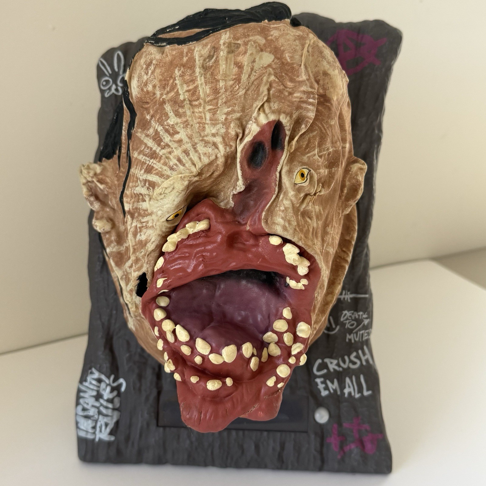 Ruckus The Crusher Talking Head Statue Collector’s Edition Rage 2 READ