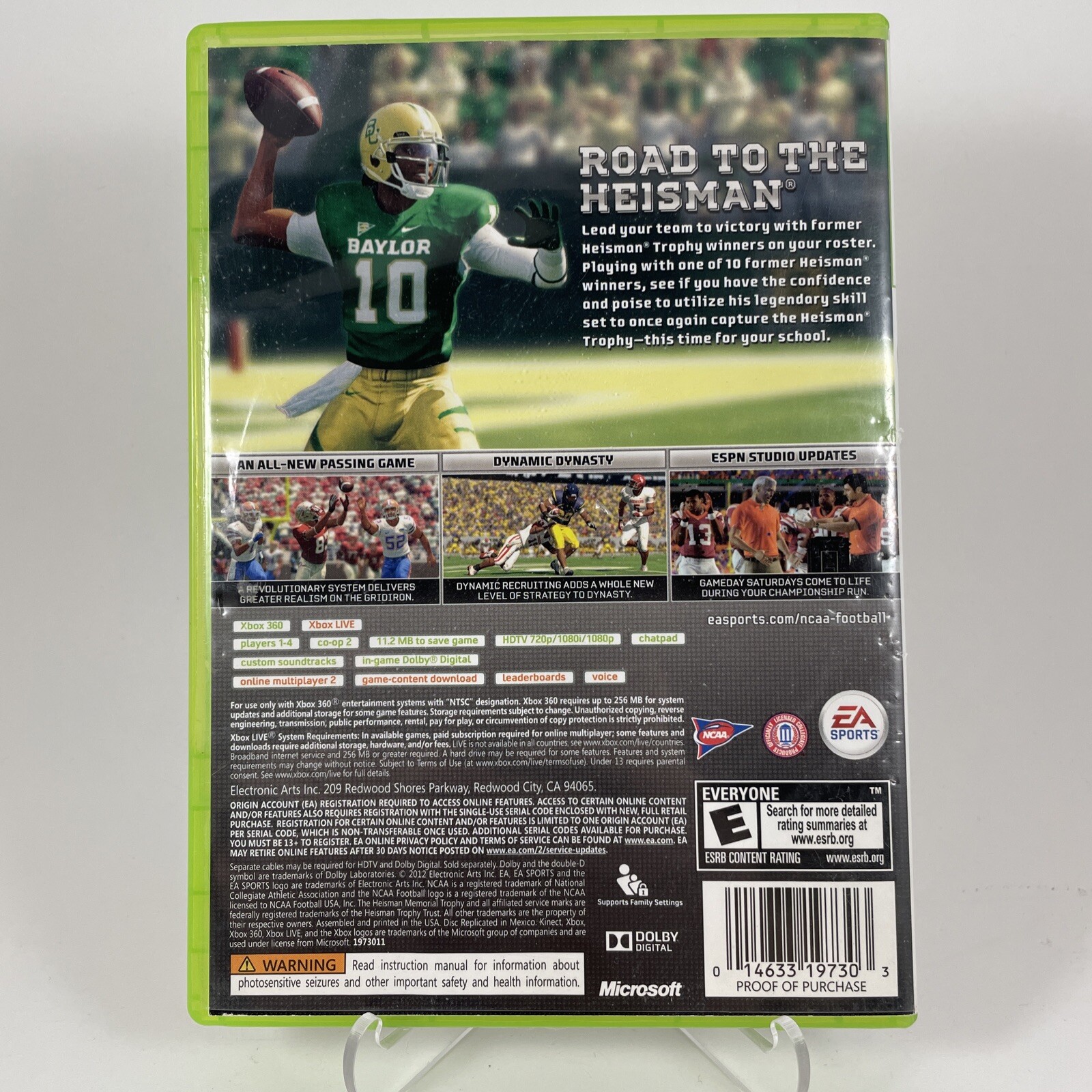 NCAA Football 13 Xbox 360 CIB Complete!
