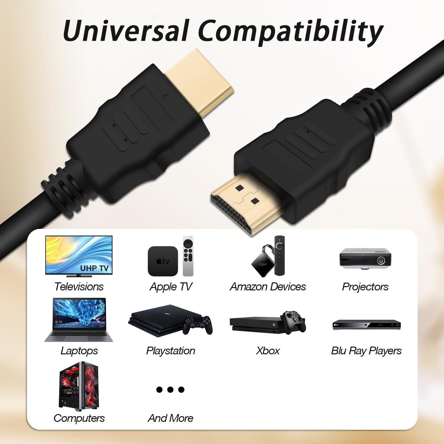 6FT AV to RCA Cable for PlayStation 1/2/3 Slim, Connect Console to TV/Monitor