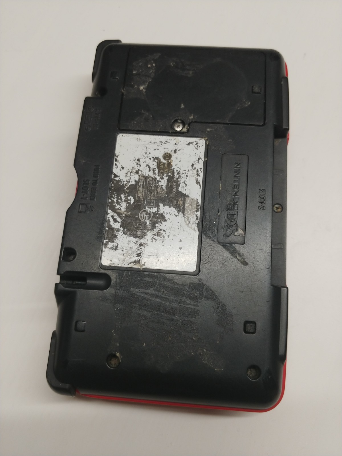Nintendo DS Original Model NTR-001 Red Bad Touch