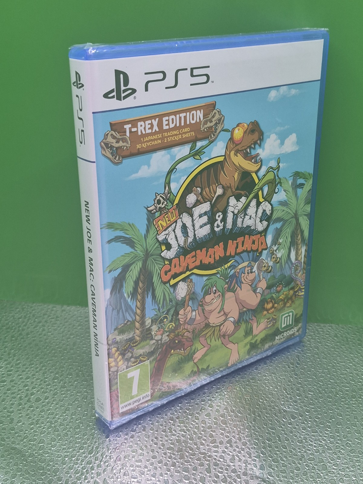 Microids New Joe & Mac: Caveman Ninja T-Rex Edition PS5 PAL PEGI 7 💥 Sealed
