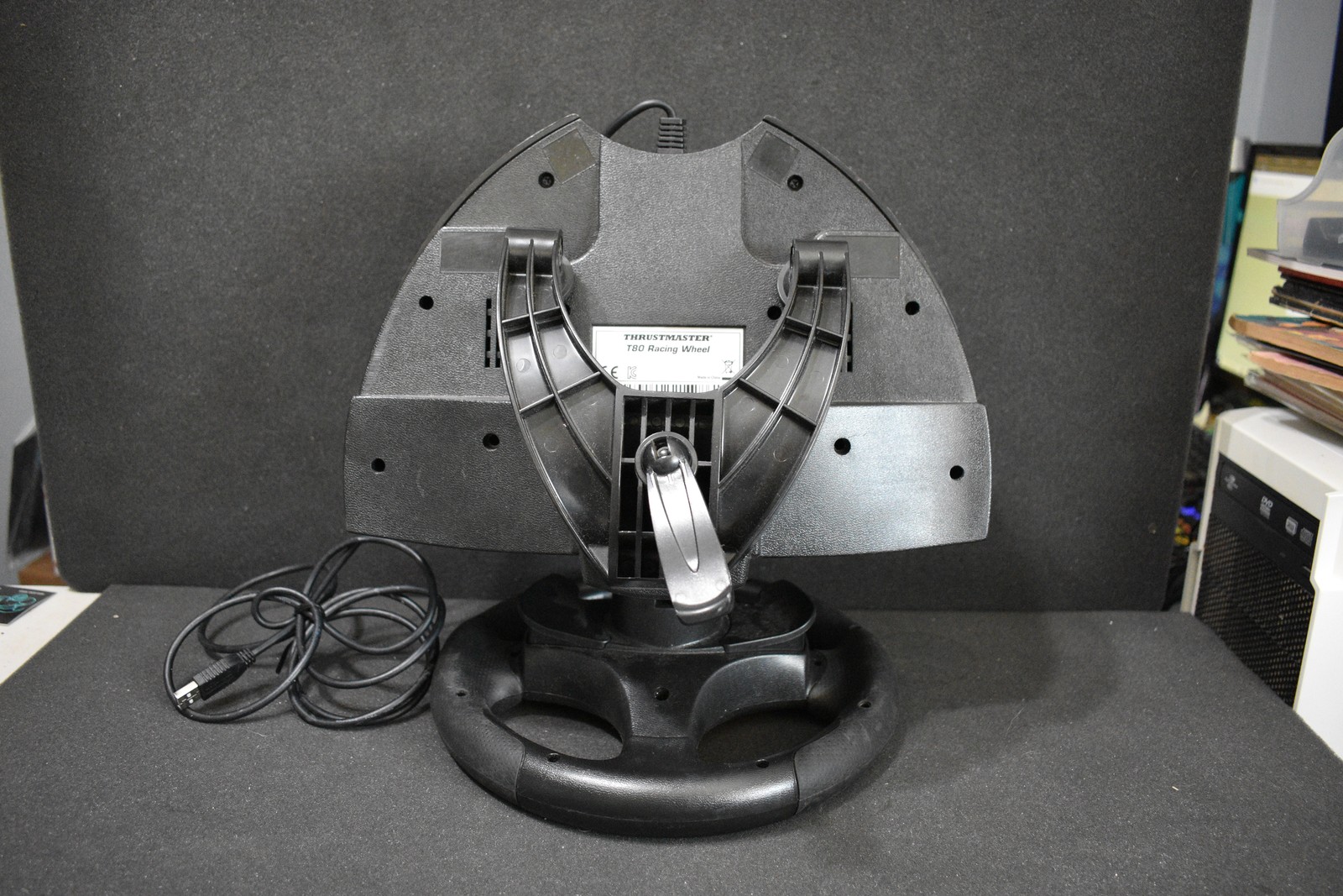 Thrustmaster T80 Racing Wheel for PlayStation 3 PS4 Wired USB Controller Tested